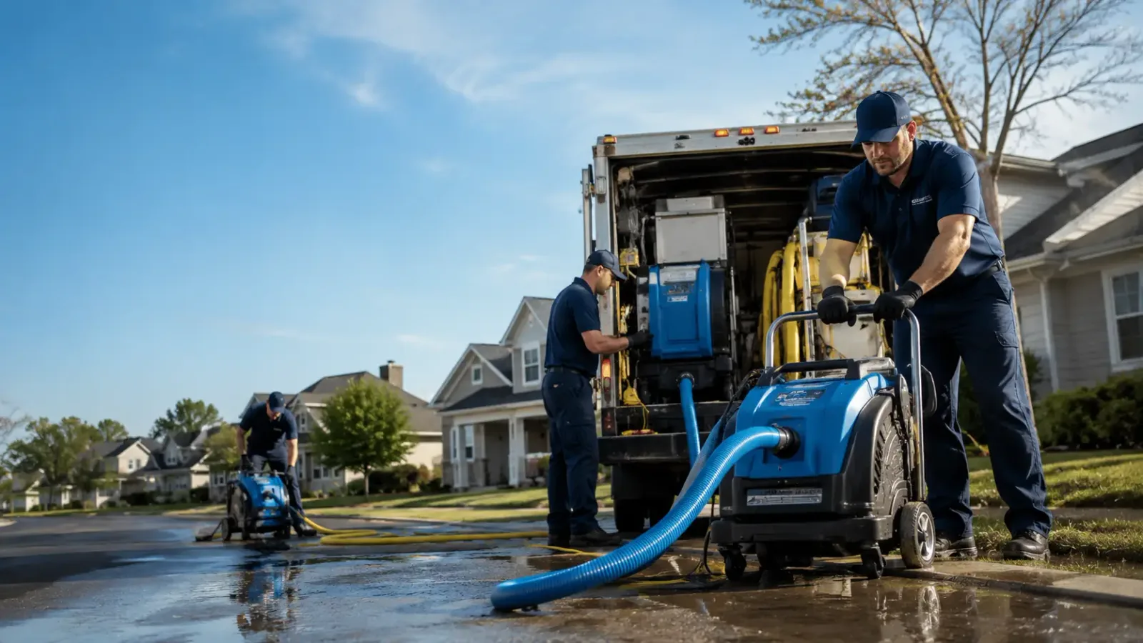 Flood Damage Cleanup in San Ysidro, NM